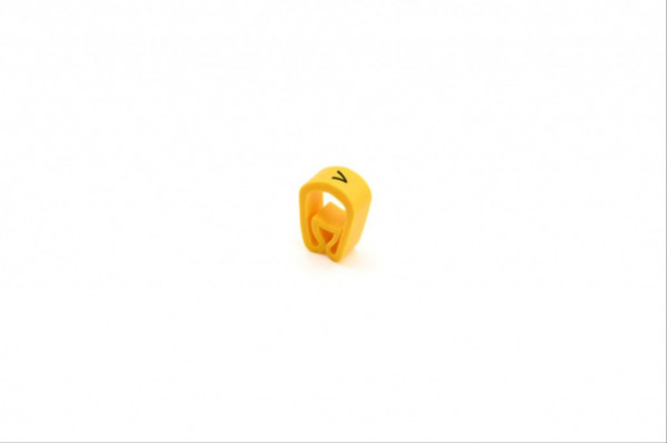 59844-V. Repère manuel type RMS-04 16 à 70 mm² «&nbsp;V&nbsp;» jaune