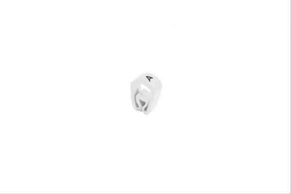 59849-A. Repère manuel type RMS-04 16 à 70 mm² «&nbsp;A&nbsp;» blanc