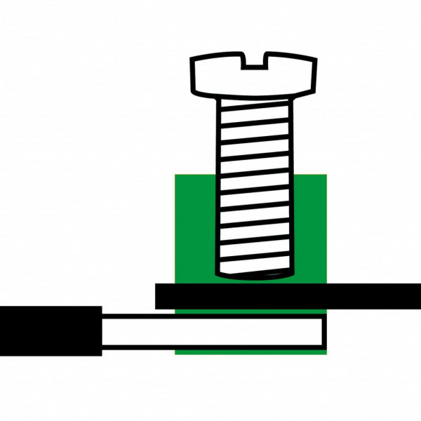 Bloc de prise femelle, Raccordement vissé, Nombre de pôles: 10, Largeur: 50,8 mm, Couleur: Vert - visuel 1