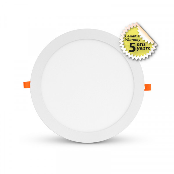 Slimy Ii Downlight Diam 300Mm 24W 4000K Alu Blc 5Ans