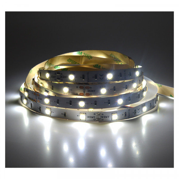 Bandeau Blc 6000K 5M+C1426:C1476 30Led Et 7,2W/M Ip20 24V