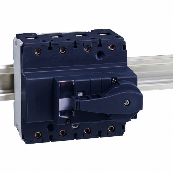 Acti 9 - disjoncteur NG125L - 4P - 10A - Courbe C - Ui 690V CA - Pouvoir de coupure : 100kA Icu - 220...240 V CA | 15kA Icu - 500 V CA | 36kA Icu - <= 500 V CC | 40kA Icu - 440 V CA | 50kA Icu - 380...415 V CA - Uimp 8kV - 12 pas de 9 mm - visuel 1