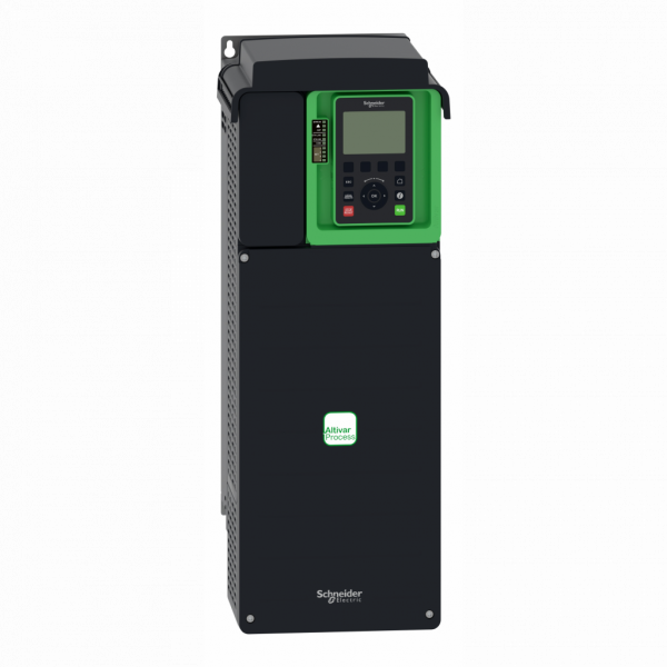 Altivar Process - variateur de vitesse - 7,5kW - 200-240V - IP21 - sans filtre CEM - H546mmxL211mmxP232mm - puissance moteur : 7,5 kW surcharge faible, 5,5 kW surcharge importante, 10 hp surcharge faible, 7,5 hp surcharge imp - visuel 1