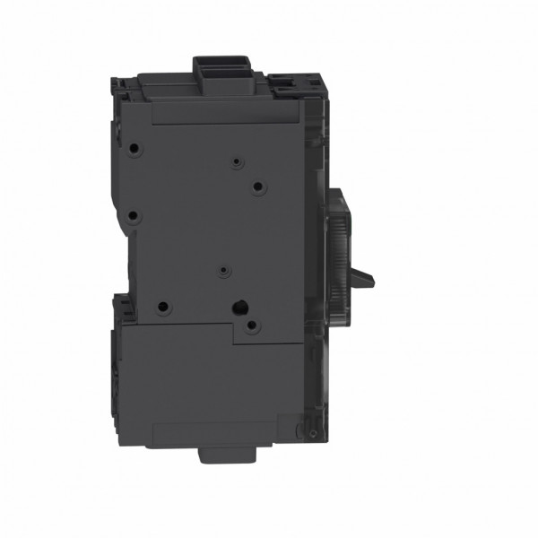 PowerPact B - disjoncteur - thermique-magnétique - déclencheur TM-D 35A - 2P 2t - code pdc D - commande par maneton - bornes cosses M6 - HLP : 137x54x80mm - larg. 6 pas de 9 mm - visuel 3