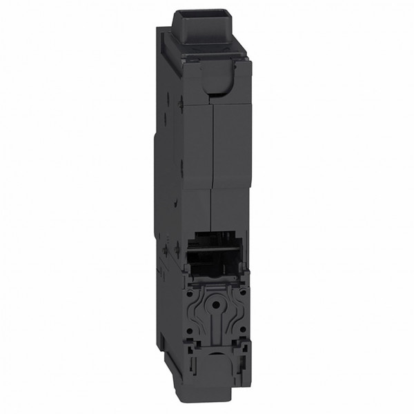 PowerPact B - disjoncteur - thermique-magnétique - déclencheur TM-D 35A - 1P 1t - 65kA 220...240 V CA 50/60 Hz selon IEC 60947-2 - code pdc J - commande par maneton - bornes Everlink - HLP : 137x27x80mm - larg. 3 pas de 9 mm - visuel 2