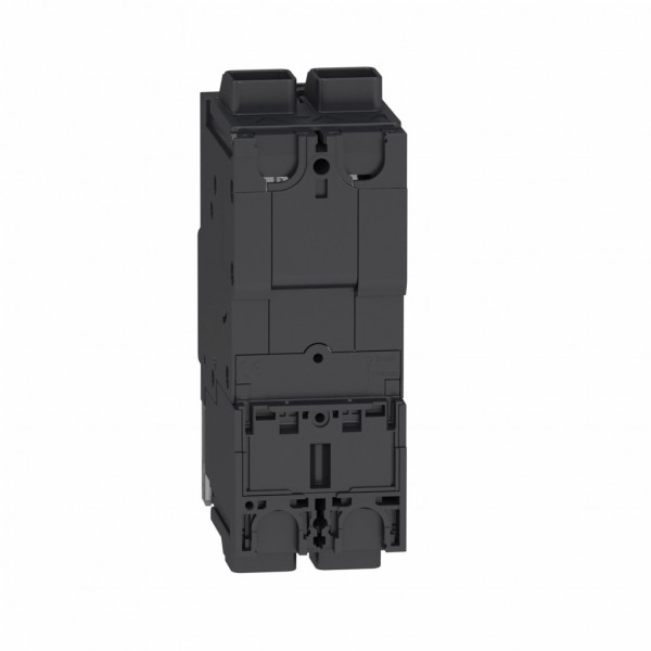PowerPact B - disjoncteur - thermique-magnétique - déclencheur TM-D 35A - 2P 2t - code pdc D - commande par maneton - bornes Everlink - HLP : 137x54x80mm - larg. 6 pas de 9 mm - visuel 2