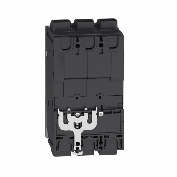 PowerPact B - disjoncteur - thermique-magnétique - déclencheur TM-D 30A - 3P 3t - code pdc G - commande par maneton - bornes Everlink - HLP : 137x81x80mm - larg. 9 pas de 9 mm - visuel 2