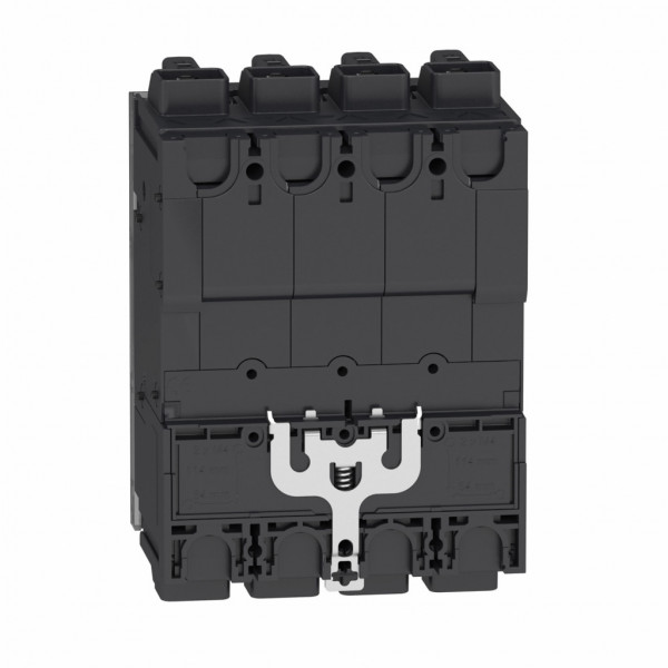 PowerPact B - disjoncteur - thermique-magnétique - déclencheur TM-D 35A - 4P 4t - code pdc D - commande par maneton - bornes Everlink - HLP : 137x108x80mm - larg. 12 pas de 9 mm - visuel 2
