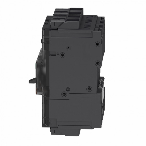 PowerPact B - disjoncteur - thermique-magnétique - déclencheur TM-D 35A - 4P 4t - code pdc D - commande par maneton - bornes Everlink - HLP : 137x108x80mm - larg. 12 pas de 9 mm - visuel 4