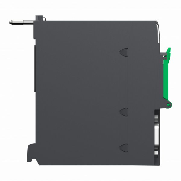 Modicon M340 - processeur - 1024 E/S TOR 256 E/S ANA - 1CAN - 1Ethernet - 11 emplacements - E/S TOR : 1024 E/S configuration multi-racks, 704 E/S rack individuel - processeur E/S analogique : 66 E/S conf. rack ind., 256 E/S multi-racks - visuel 3