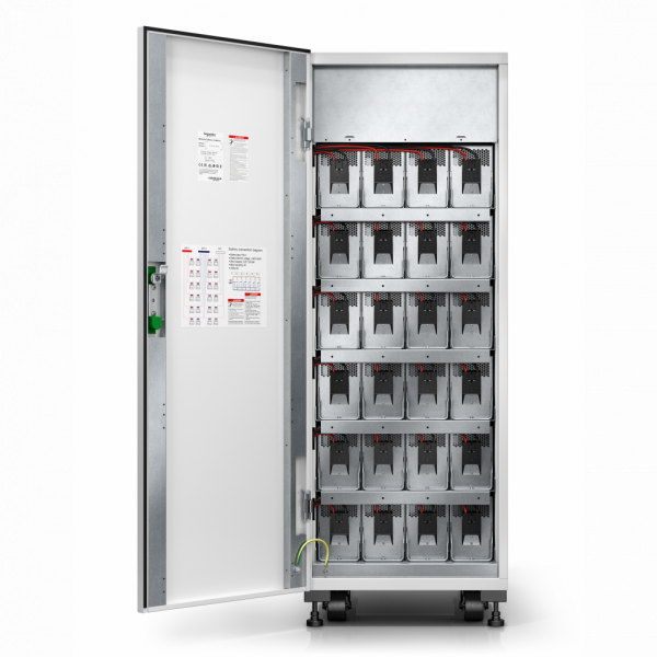 Easy UPS 3S - armoire extension batteries - pour E3SUPS10KHB/E3SUPS10K3IB 3/9 batteries - E3SUPS15KHB/E3SUPS15K3IB 3/15 batteries - E3SUPS20KHB/E3SUPS20K3IB 3/15 batteries - E3SUPS30KHB/E3SUPS30K3IB E3SUPS40KHB : 4/16 batteries - visuel 1