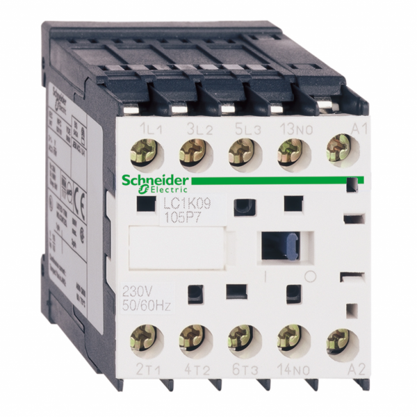 TeSys Deca - TeSys LC1K - contacteur - 4P (2F+2O) - AC-1 440V - 20 A (inf 60 °C) - bobine 110Vca - Circuit de puissance: inf 690 V CA inf  400 Hz - Circuit de signalisation: inf 690 V CA inf 400 Hz - visuel 1