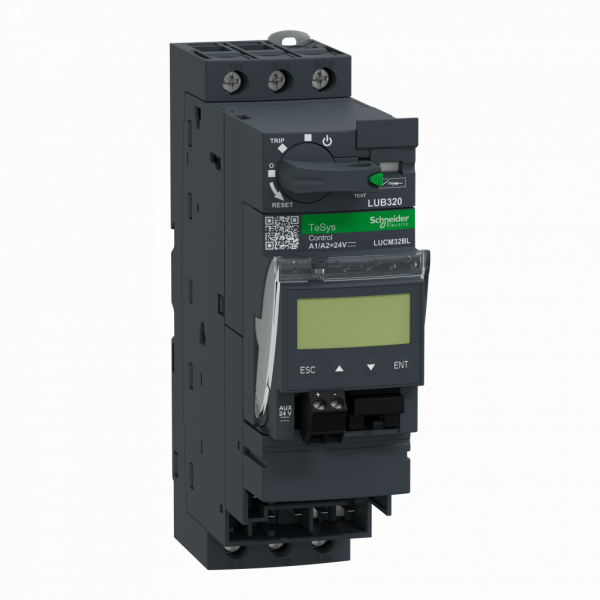 TeSys U - base puissance - 32A - circuit de contrôle sans connectique - H154mmxL126mmxP45mm - application : contrôle moteur, protection moteur - tension assignée d'emploi : 690 V CA pour circuit de puissance - IP20 et IP40 - visuel 1