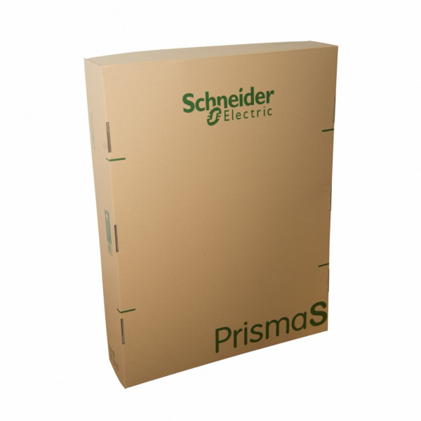 PrismaSeT S - coffret saillie plastique & métal 4 rangées 24 modules - Largeur: 570 mm | Profondeur: 191 mm | Hauteur : 808 mm - RAL9003 - IP30 sans porte | IP 40 avec porte - IK 08 sans porte | IK09 avec porte - Classe 2 - visuel 4