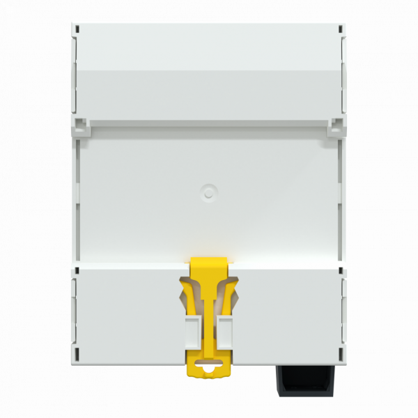 MTN6730-0002. SpaceLogic KNX - chauffage et refroidissement - 6 sorties servomoteurs 230/24v - rail DIN - 4 modules de 18mm - IP20 - sortie nominale : 0,05…0,16 A - 6 pour activation/désactivation de la sortie (chauffage) - visuel 3
