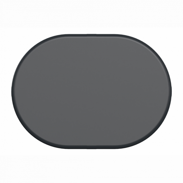 Mureva Styl - obturateur pour trou de fixation - IP55 - gris - pour trous de fixation - compatibilité : Mureva fixation murale - visuel 3