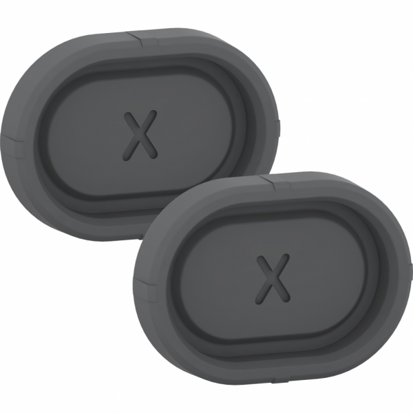Mureva Styl - obturateur pour trou de fixation - IP55 - gris - pour trous de fixation - compatibilité : Mureva fixation murale - visuel 1