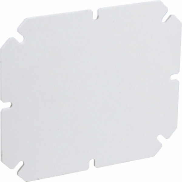Thalassa TBP | TBS - platine de montage - Composition : 1 châssis plein - polyester gris - H réelle 140mm | nominale 192mm - L nominale 164mm | réelle 1685mm - visuel 3
