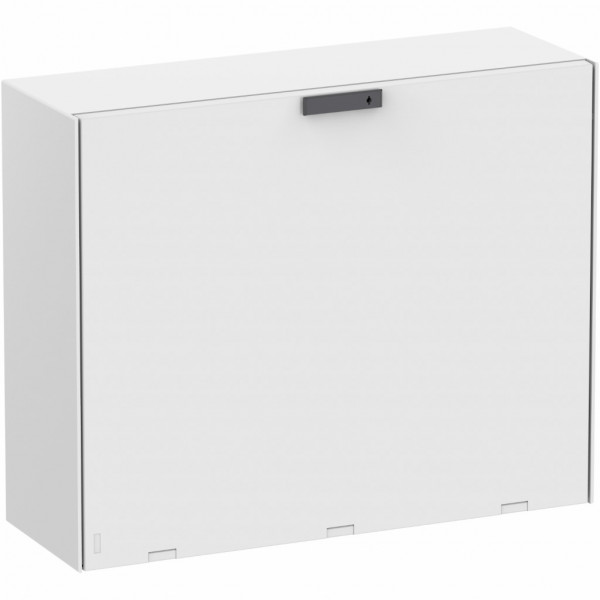 Thalassa PLM - Coffret monobloc Horizontal en polyester renforcé de fibre de verre, avec porte pleine amovible : démontable facilement à 100° - pratique dans les lieux avec contrainte de hauteur - 852x1056x350 mm - IP66 RAL 7035 - visuel 1