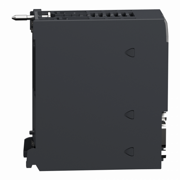 Modicon X80 - Module Profibus - Dp maître - compatibilité : Modicon M580 - interface physique : connecteur DB9 - 125 esclaves - tension d'alimentation : 24 V CC, alimentation interne par le rack, Profibus DP - femelle 9 broches 1 SUB-D - visuel 3