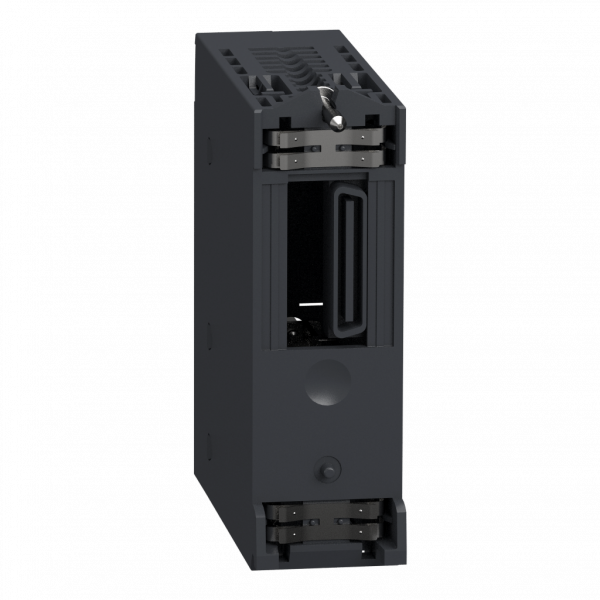 Modicon X80 - Module Profibus - Dp maître - compatibilité : Modicon M580 - interface physique : connecteur DB9 - 125 esclaves - tension d'alimentation : 24 V CC, alimentation interne par le rack, Profibus DP - femelle 9 broches 1 SUB-D - visuel 2
