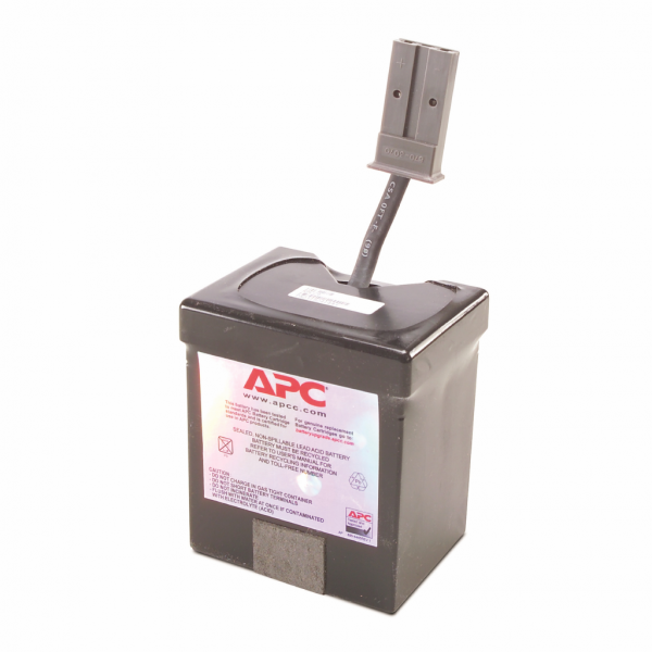 Cartouche de batterie de rechange APC RBC29 certifiée d'origine testée et certifiée quant à sa compatibilité et sa capacité à respecter les performances des onduleurs Schneider. Inclut: connecteurs, guide de recyclage, guide d'installation - visuel 3