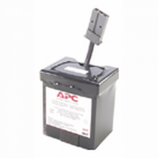 Cartouche de batterie de rechange APC RBC30 certifiée d'origine testée et certifiée quant à sa compatibilité et sa capacité à respecter les performances des onduleurs Schneider. Inclut: connecteurs, guide de recyclage, guide d'installation - visuel 1