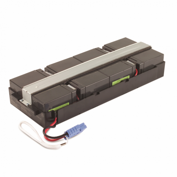 Cartouche de batterie de rechange APC RBC31 certifiée d'origine testée et certifiée quant à sa compatibilité et sa capacité à respecter les performances des onduleurs Schneider. Inclut: connecteurs, guide de recyclage, guide d'installation - visuel 2