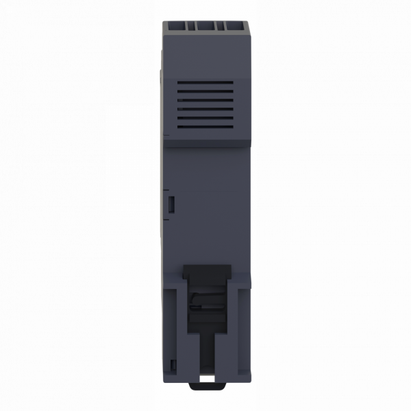 Harmony Time RE22 - relais tempo multifonctions - 1OF - 24 à 240Vca/cc - largeur : 22,5mm - IP20 (bornier), IP40 (boitier), IP50 (face avant) - courant de sortie nominal : 8A - 1 F/O contact temporisé, sans cadmium - visuel 2