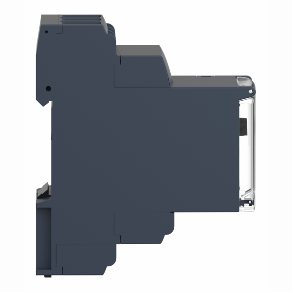 Harmony Time RE22 - relais tempo multifonctions - 2OF - 24Vcc/24…240Vca - largeur : 22,5mm - IP20 (bornier), IP40 (boitier), IP50 (face avant) - courant de sortie nominal : 8A - visuel 3