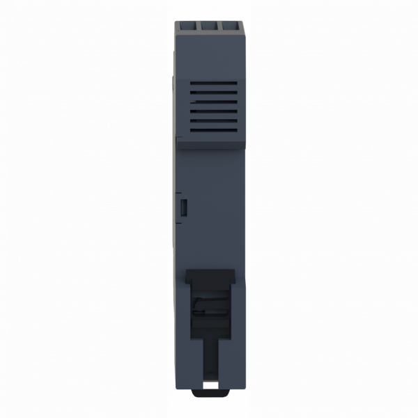 Harmony control - relais de contrôle de la tension - sur ou sous tension 65..260 V AC DC - RM17UAS - largeur : 17,5mm - IP20 (bornes), IP30 (gaine) - 1250 VA - temporisation : réglable 0,1…10 s, +/-10 % lors du dépassement du seuil - visuel 2