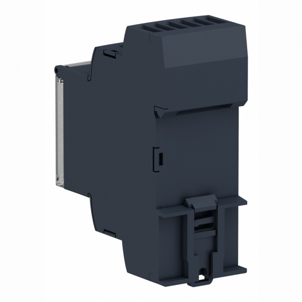 Harmony RM35 - relais sur/sous-intensité - 1,5 à 15A - 2OF - 380V à 415Vac - IP20, IP30, IP50 - largeur : 35mm - paramètres surveillés : détection de surintensité ou sous-intensité, surintensité ou sous-intensité en mode fenêtre - visuel 2