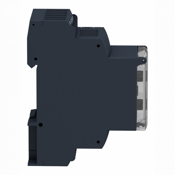Harmony RM35-L - relais de contrôle de niveau de liquide - 24..240Vca/cc - largeur : 35mm - IP20 (bornes), IP30 (gaine) - capacité de commutation : 1250 VA - temporisation : réglable - contacts : 2 O/F - visuel 3