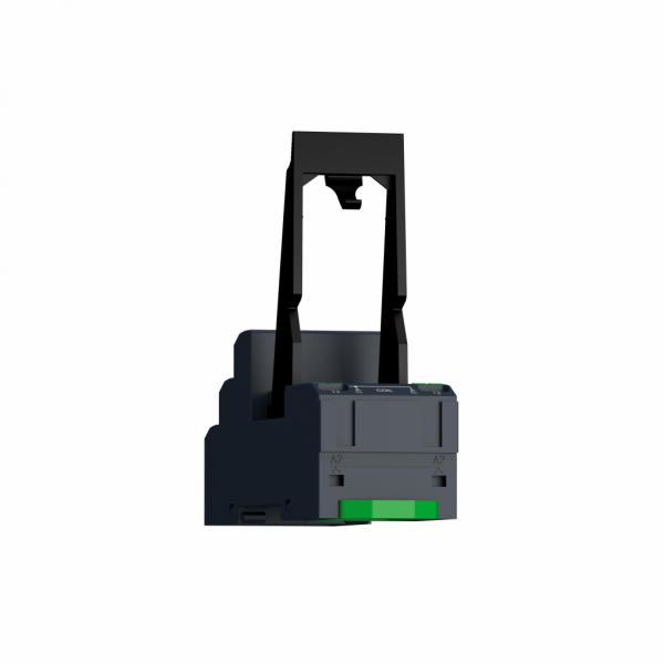 Harmony Relay RXM - relais électromécanique et relais de temporisation - pour relais RXM2 et RXM4 - H85mmxL98mmxl31mm - relais enfichable RXG avec 2 O/F contact - tension d'isolement : 250v - courant nominal : 5A - IP20 - visuel 4