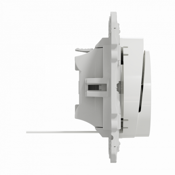 Odace - interrupteur à carte - blanc RAL9003 brillant - 10A - LED localisation inclus - épaisseur de la carte : de 0,7 à 1 mm - visuel 4