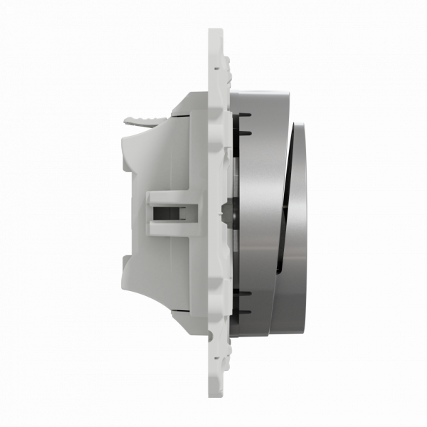 Odace - interrupteur à carte - aluminium - 10A - LED localisation inclus - épaisseur de la carte : de 0,7 à 1 mm - visuel 4