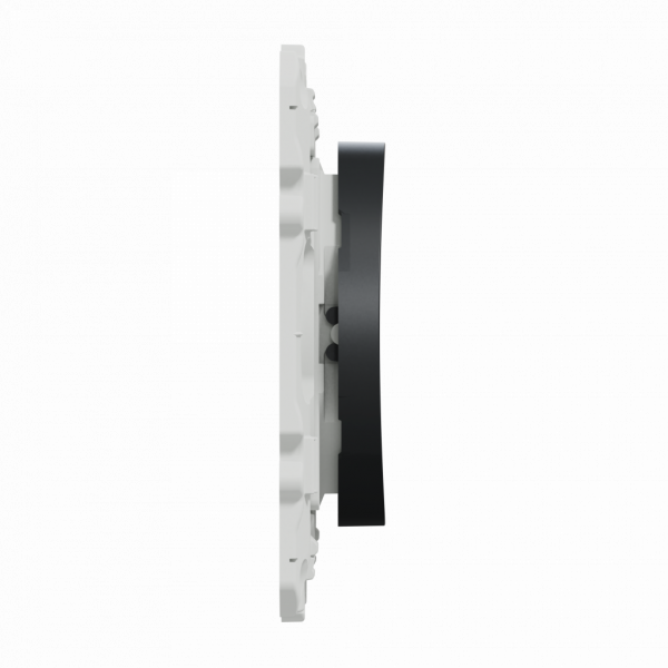 Wiser Odace : interrupteur centralisé sans fil 2 ou 4 bouton poussoir Anthracite Permet de centraliser les Volets Roulant ou l'éclairage. Livré avec 2 enjoliveurs permettant de créer 2 ou 4 scénarios. - visuel 4