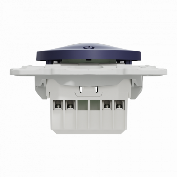 Odace - détecteur de présence et de mouvement - bleu cobalt - toutes charges - 3 fils - nécessite le neutre - AC 230V - 50 Hz - LED: 200 W / lampe incandescence : 2200 W - visuel 2