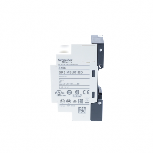 Zelio Logic - module de communication esclave réseau Modbus 24Vcc - câblage : 2 ou 4 fils - IP20, IP40 - port de communication : RS485 - raccordement : 1 connecteur RJ45 - visuel 4