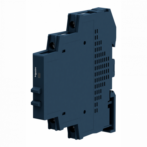 Harmony Relay - relais statique - 1 phase sans relais - 280Vca - 6A - 24Vcc random - H90,3mmxL11mxP83,7mm - courant nominal : 6 A - montage : rail DIN symétrique - IP20 - visuel 3