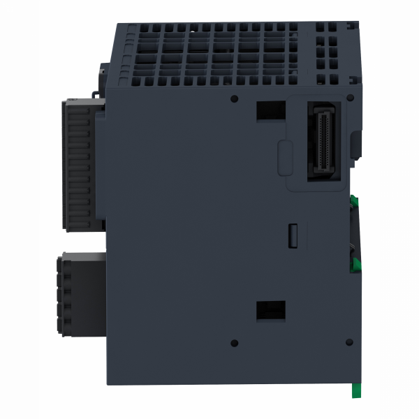Modicon M262 - contrôleur logique - 5ns/inst - Ethernet RJ45 - 2 adresses IP - 8 E/S TOR - 24 V CC - 15...20 % - limites de la tension d'alimentation : 20,4…28,8 V CC - puissance consommée par le PLC : 82 W - IP20 - visuel 4