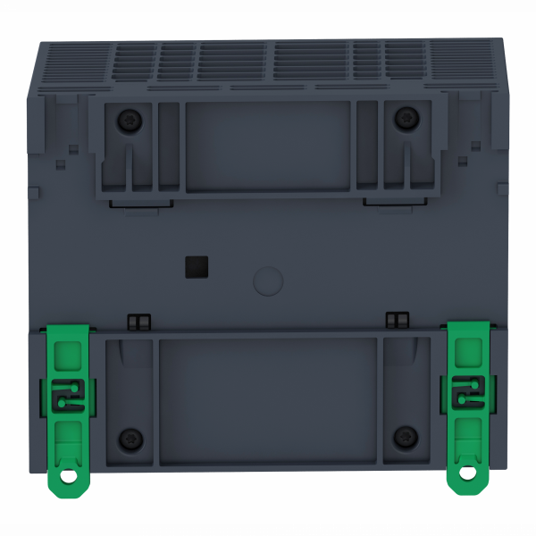 Modicon M262 - contrôleur logique - 3ns/inst - Ethernet RJ45 - 2 adresses IP - H100mmxL125mmxP90mm - 8 E/S TOR - 24 V CC - 15...20 % - limites de la tension d'alimentation : 20,4…28,8 V CC - puissance consommée par le PLC : 82 W - IP20 - visuel 2