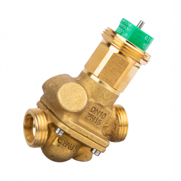 VP228E-10BQLNT. BMS - vanne, indépendante de la pression - VP228E - pour ventilo-convecteur, panneau de rayonnement, unité terminal - taille du corps : 10mm - débit linéaire - débit faible - visuel 1