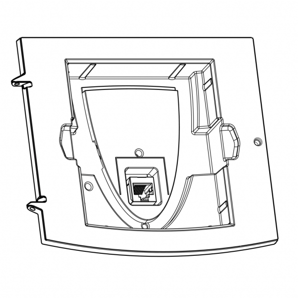 Altivar - kit de montage de porte - pour terminal graphique téléc. - IP54 - compatibilité : Altivar 71, 71Q, 32, 61, 212, 61Q, Altivar Machine ATV320 - avec vis et écrou pour le montage, matériel de montage - visuel 2