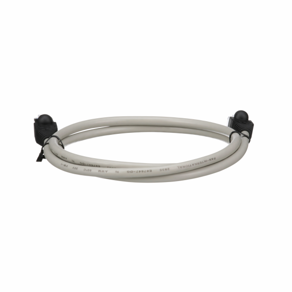 Altivar - câble pour terminal déporté - 1m - accessoires associés : VW3M1701, VW3A1101 - raccordement électrique : 2 connecteurs mâles RJ45 - visuel 4
