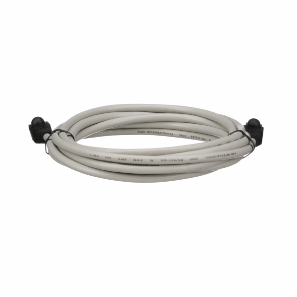 Altivar - câble pour terminal déporté - 3m - accessoires associés : VW3M1701, VW3A1101 - raccordement électrique : 2 connecteurs mâles RJ45 - visuel 4
