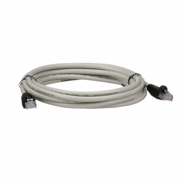 Altivar - câble pour terminal déporté - 3m - accessoires associés : VW3M1701, VW3A1101 - raccordement électrique : 2 connecteurs mâles RJ45 - visuel 3