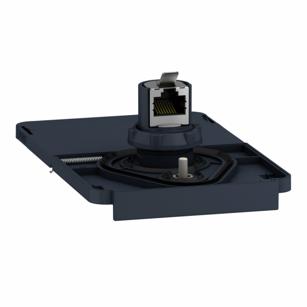 Altivar - kit de montage armoire - pour terminal graphique - IP65 - comp. : Altivar Process ATV900, ATV600, Altivar Easy 610, Altivar Machine ATV340, Altivar Machine ATV320 - écrou fixation, platine montage, contrôle rotation, clé serrage - visuel 1
