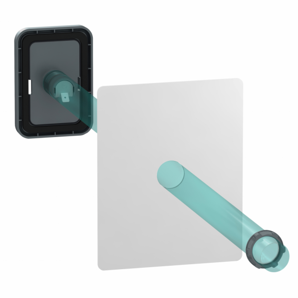 Altivar - kit de montage sur porte pour terminal graphique - IP20 - compatibilité : Easy Altivar 610, Altivar Machine ATV340 - avec kit de montage, écrou de fixation, connecteur - visuel 1