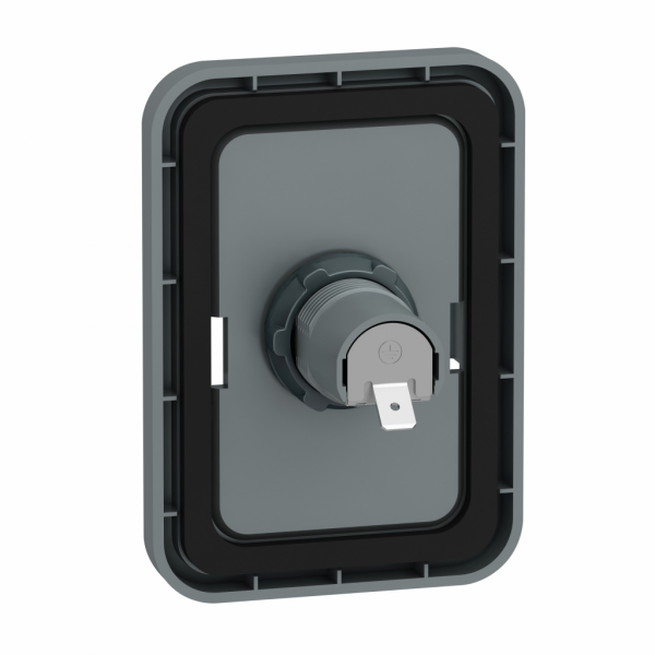 Altivar - kit de montage sur porte pour terminal graphique - IP20 - compatibilité : Easy Altivar 610, Altivar Machine ATV340 - avec kit de montage, écrou de fixation, connecteur - visuel 2